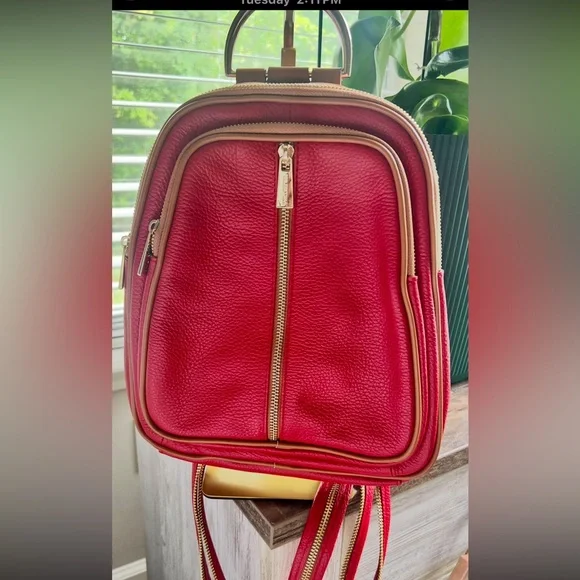 VALENTINA BACKPACK, RED (pristine condition) - Picture 2 of 8